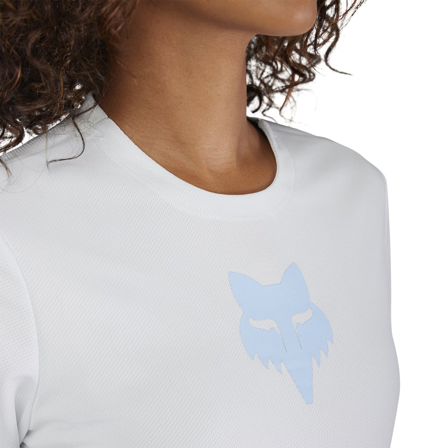 Dames FOX RANGER HEAD Korte Mouw Jersey Blauw 2025