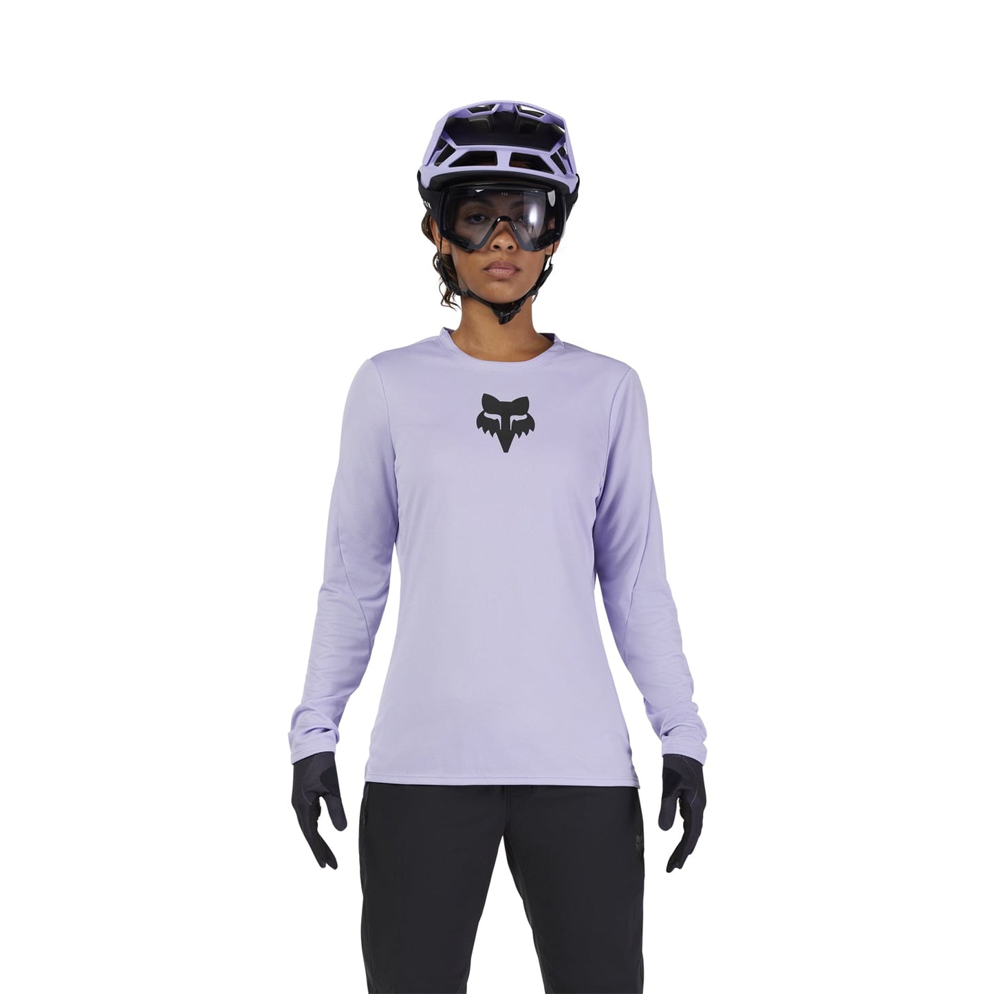 Dames FOX RANGER HEAD Lange Mouw Jersey Lila 2025