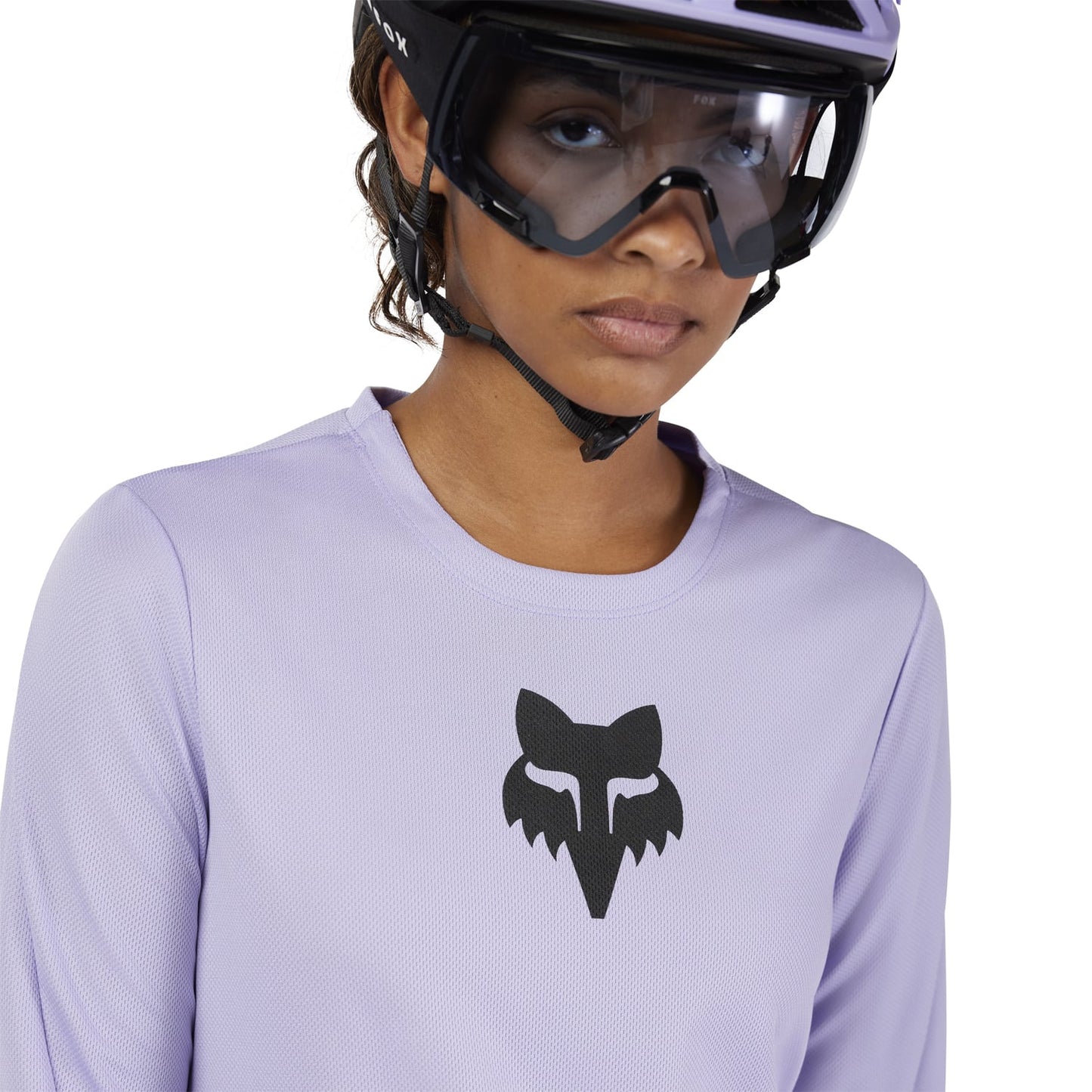 Dames FOX RANGER HEAD Lange Mouw Jersey Lila 2025