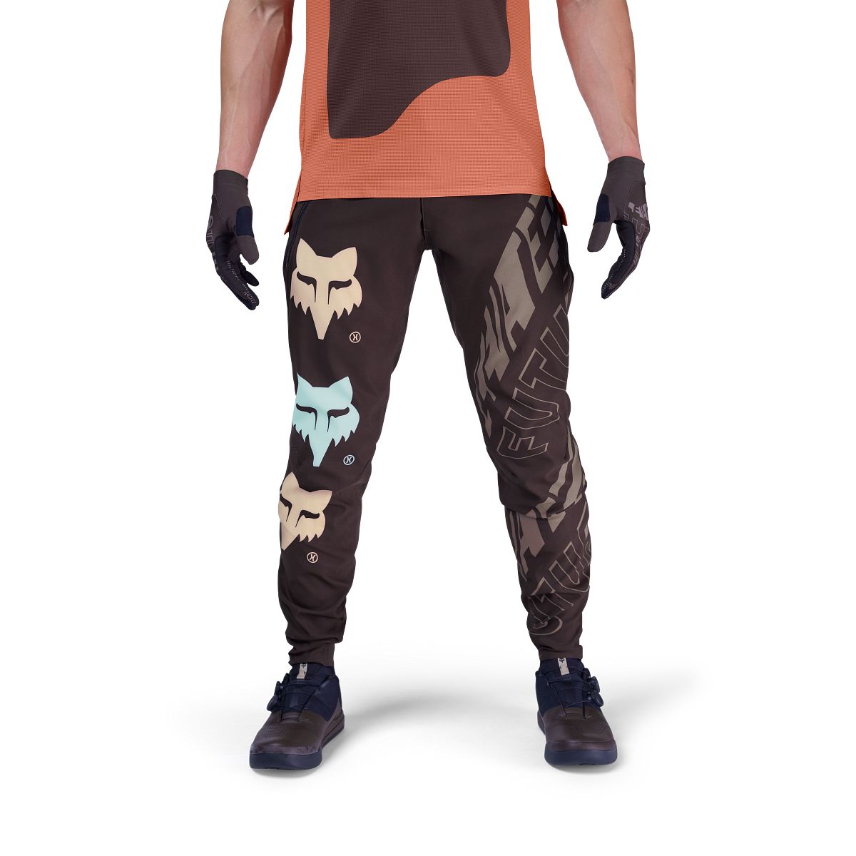 FOX FLEXAIR ELEVATED Broek Bruin