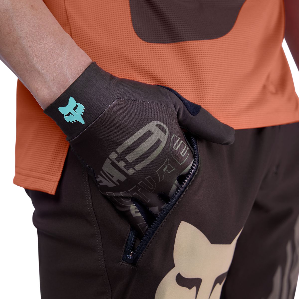 FOX FLEXAIR ELEVATED Broek Bruin