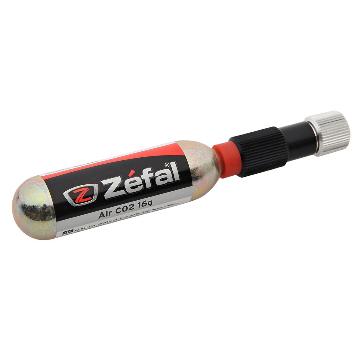Percuteur CO2 ZEFAL EZ CONTROL + Cartouche CO2 Filetée 16 g (x1)