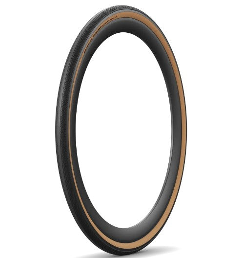 MICHELIN POWER ADVENTURE Competition Line 700x36c Tubeless Ready Bruin band