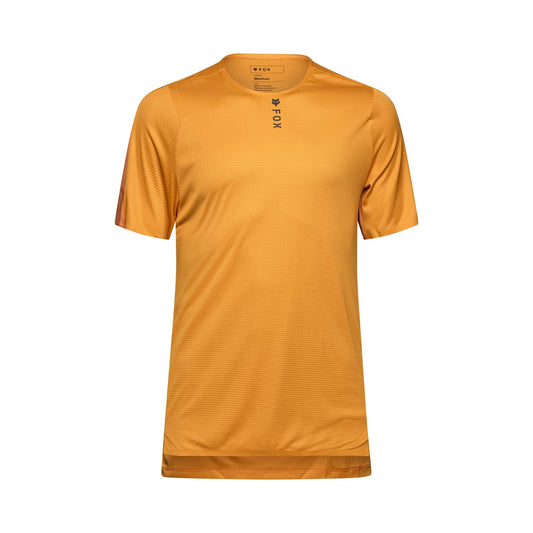 FOX FLEXAIR PRO Korte Mouw Jersey Oranje 2025