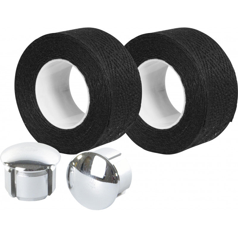 VELOX COTTON TRESSOREX 85 Zwart stuurlint