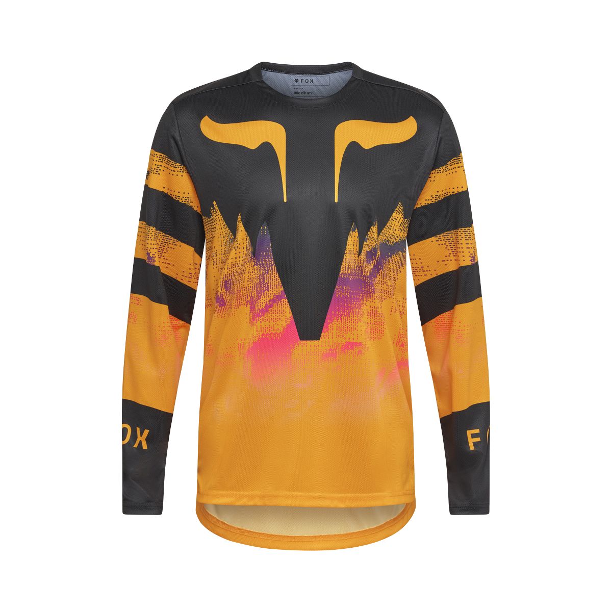 FOX RANGER KAIROS Lange Mouw Trui Zwart/Oranje