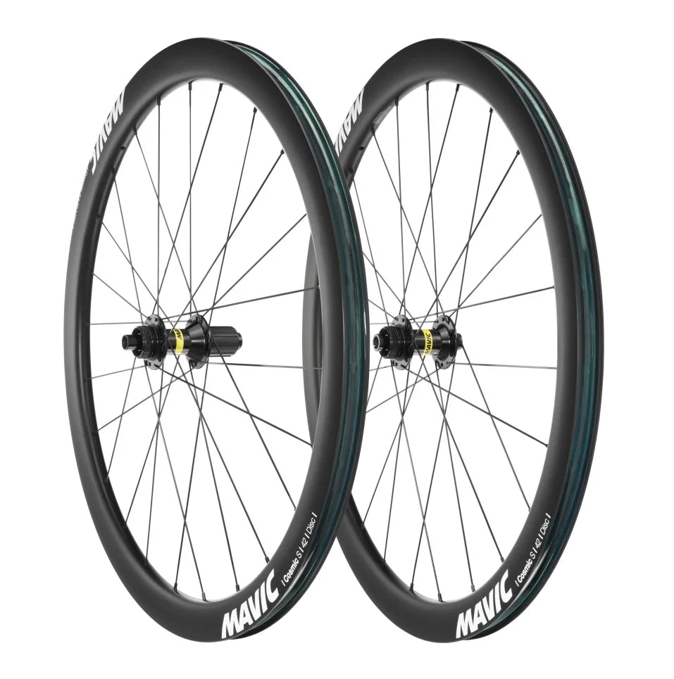 Paar MAVIC COSMIC S 42 DISC Tubeless Ready wielen (Center Lock)