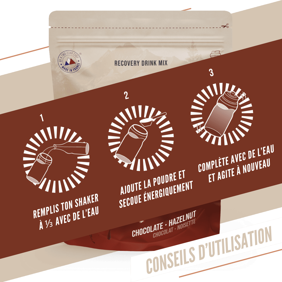 BAOUW RECOVERY Drink (500g) Chocolade Hazelnoot