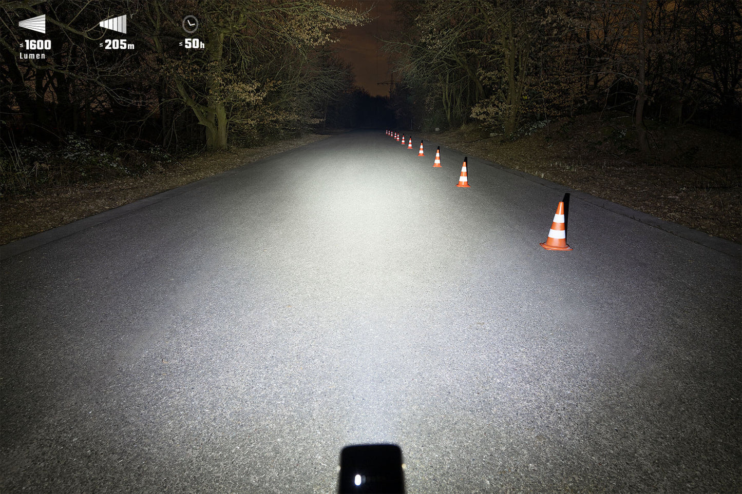 Voorverlichting SIGMA BUSTER 1600 FL