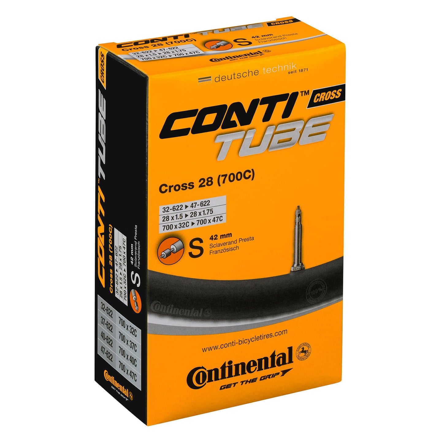 CONTINENTAL CROSS binnenband 700x32/47 - 29x1.25/1.75 Presta