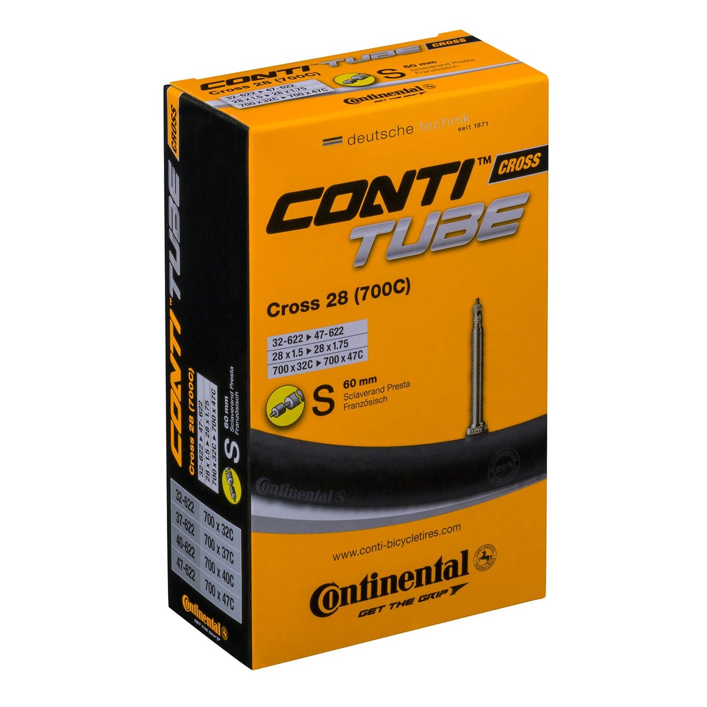 CONTINENTAL CROSS binnenband 700x32/47 - 29x1.25/1.75 Presta