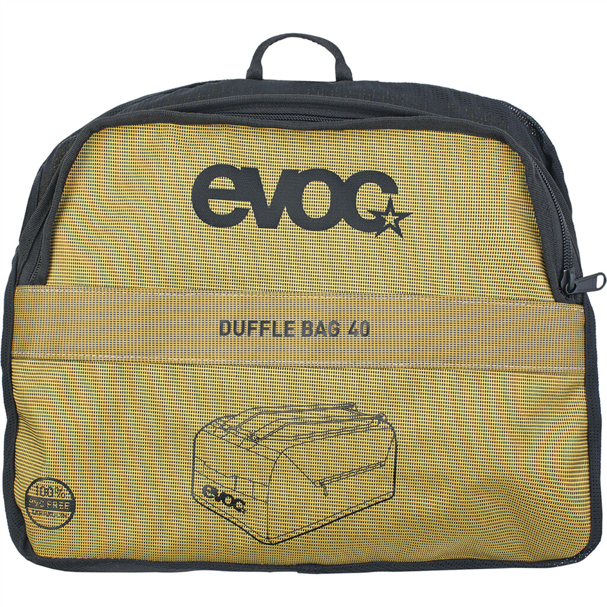 EVOC DUFFLE Reistas 40 L Geel
