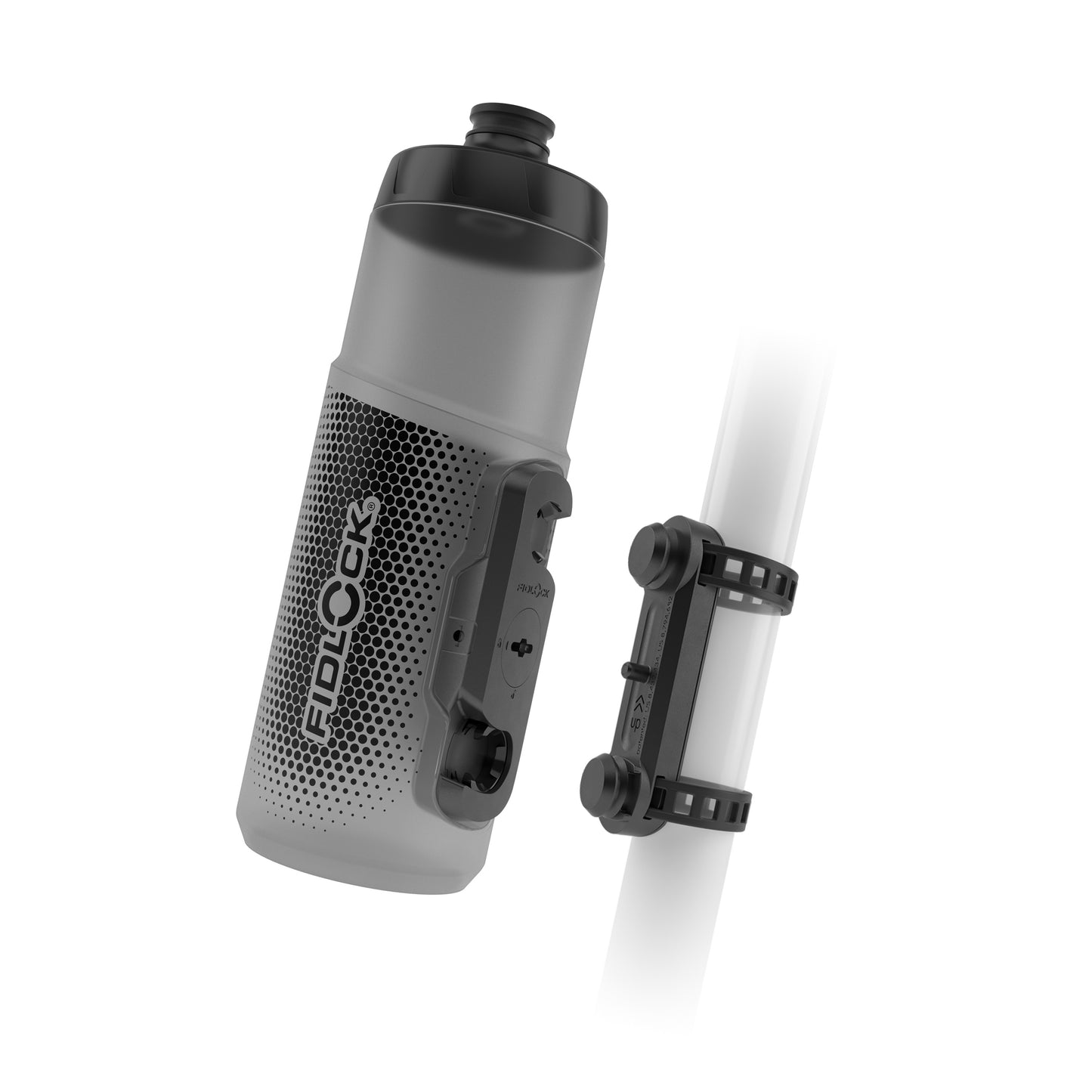 Fles- en bidonhouderset FIDLOCK TWIST UNI BASE 600 ml Gerookt