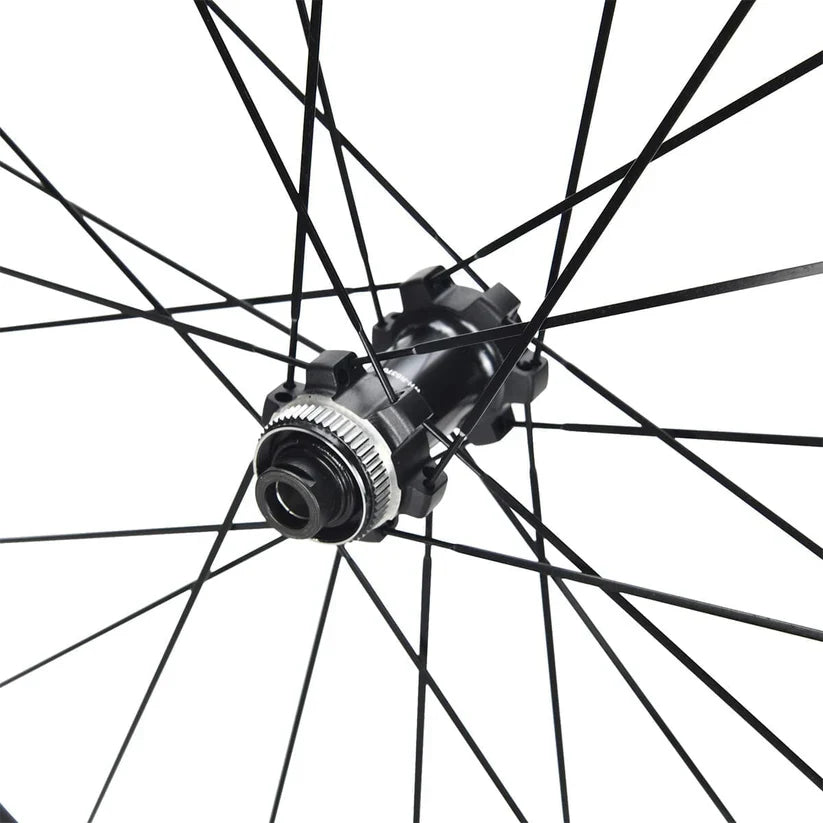 Paar SHIMANO RS370 Tubeless Ready wielen (Center Lock)