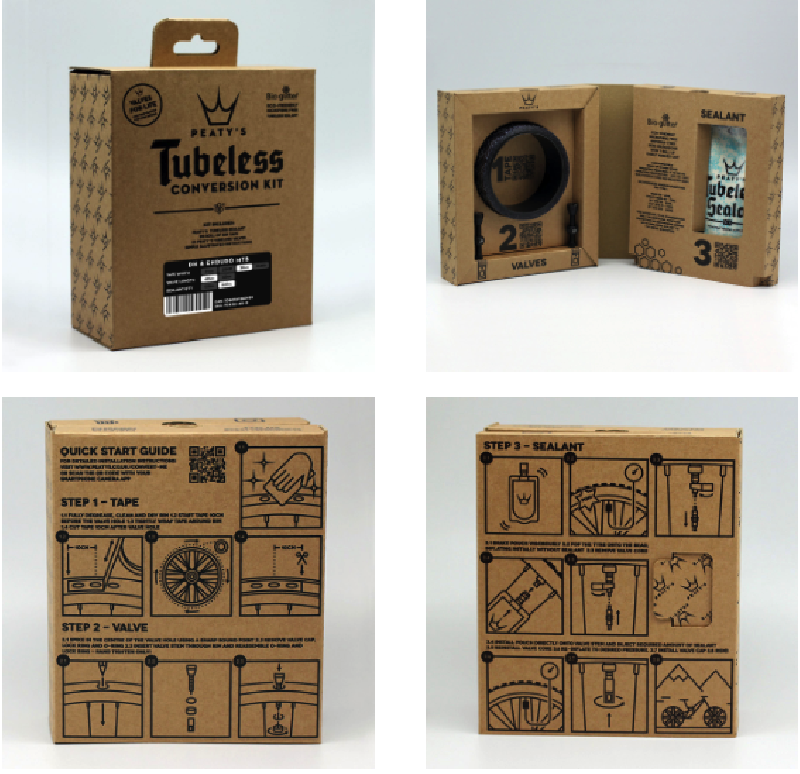 PEATY'S XC / Urban Tubeless Ombouwset