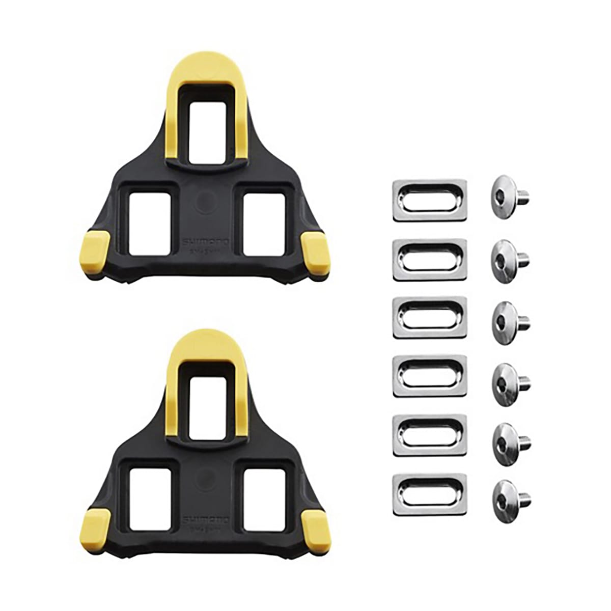 SHIMANO SPD-SL vulplaatjesset geel 6° SM-SH11