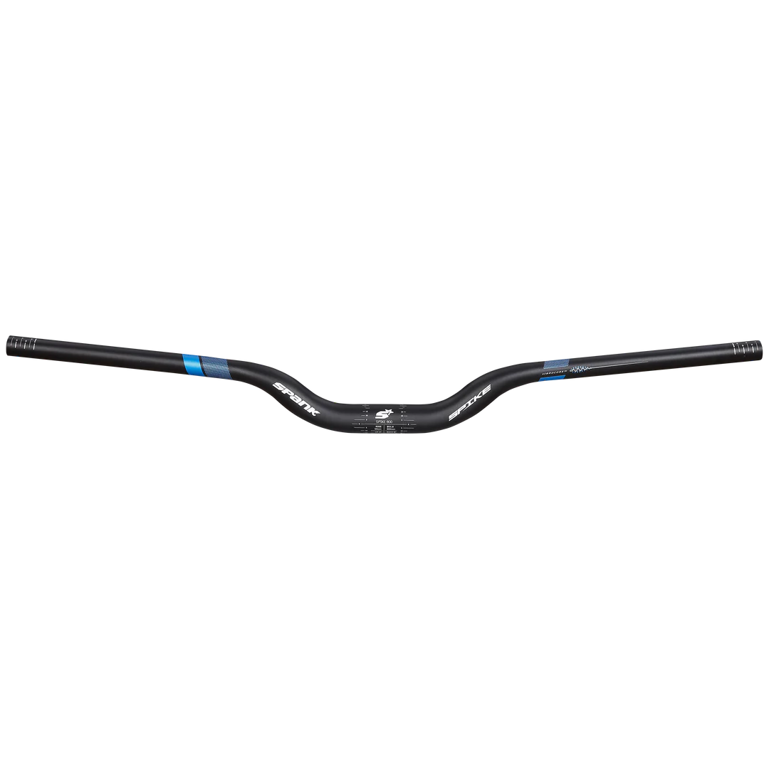 SPANK SPIKE 800 VIBROCORE Rise 50 mm stuur 31,8/800 mm Zwart / Blauw