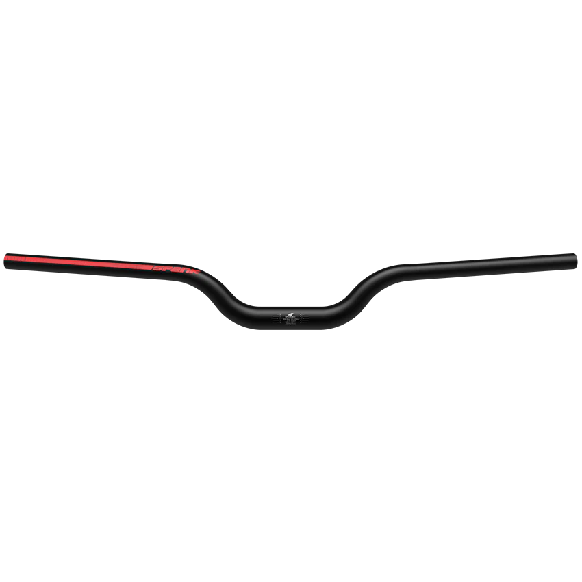 SPANK SPOON 800 Rise 60mm 800mm Zwart/Rood Hanger