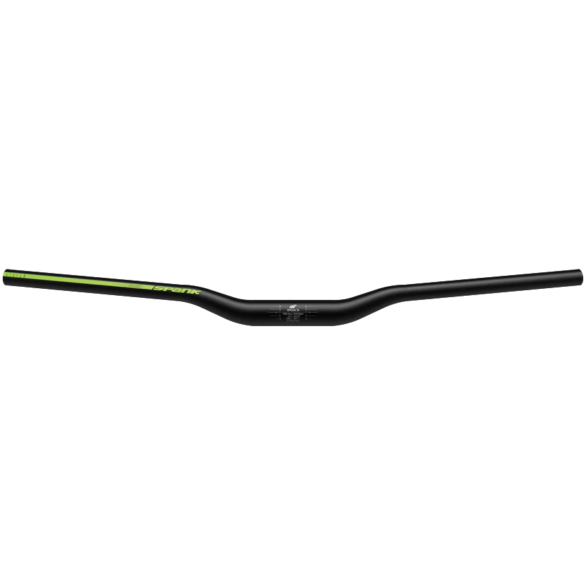 SPANK SPOON 35 Rise 25mm 800mm Zwart/Groen Hanger