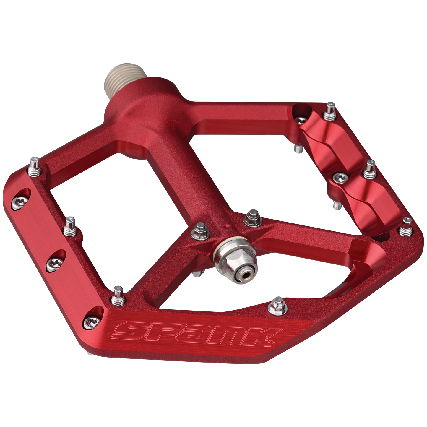 SPANK OOZY REBOOT rode platte pedalen