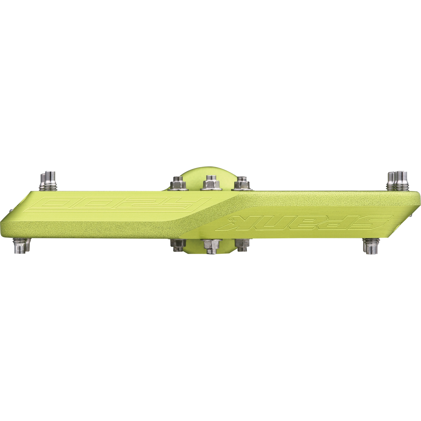 SPANK OOZY REBOOT platte pedalen Groen