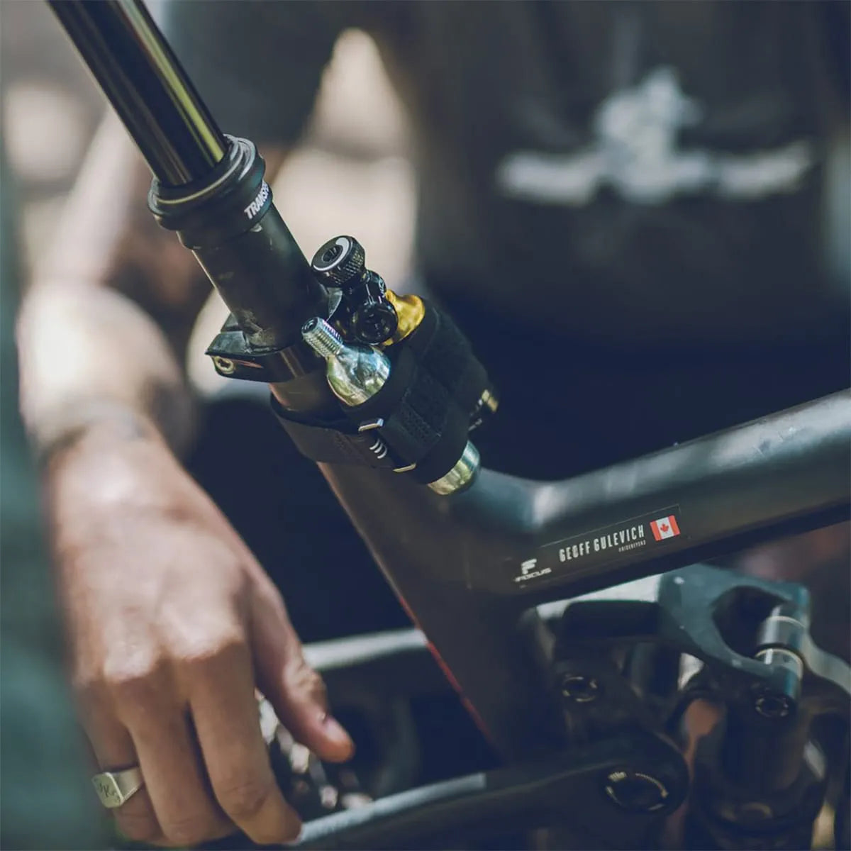 Reparatieset voor binnenbandloze CO2 LEZYNE BLASTER + 5 bitjes