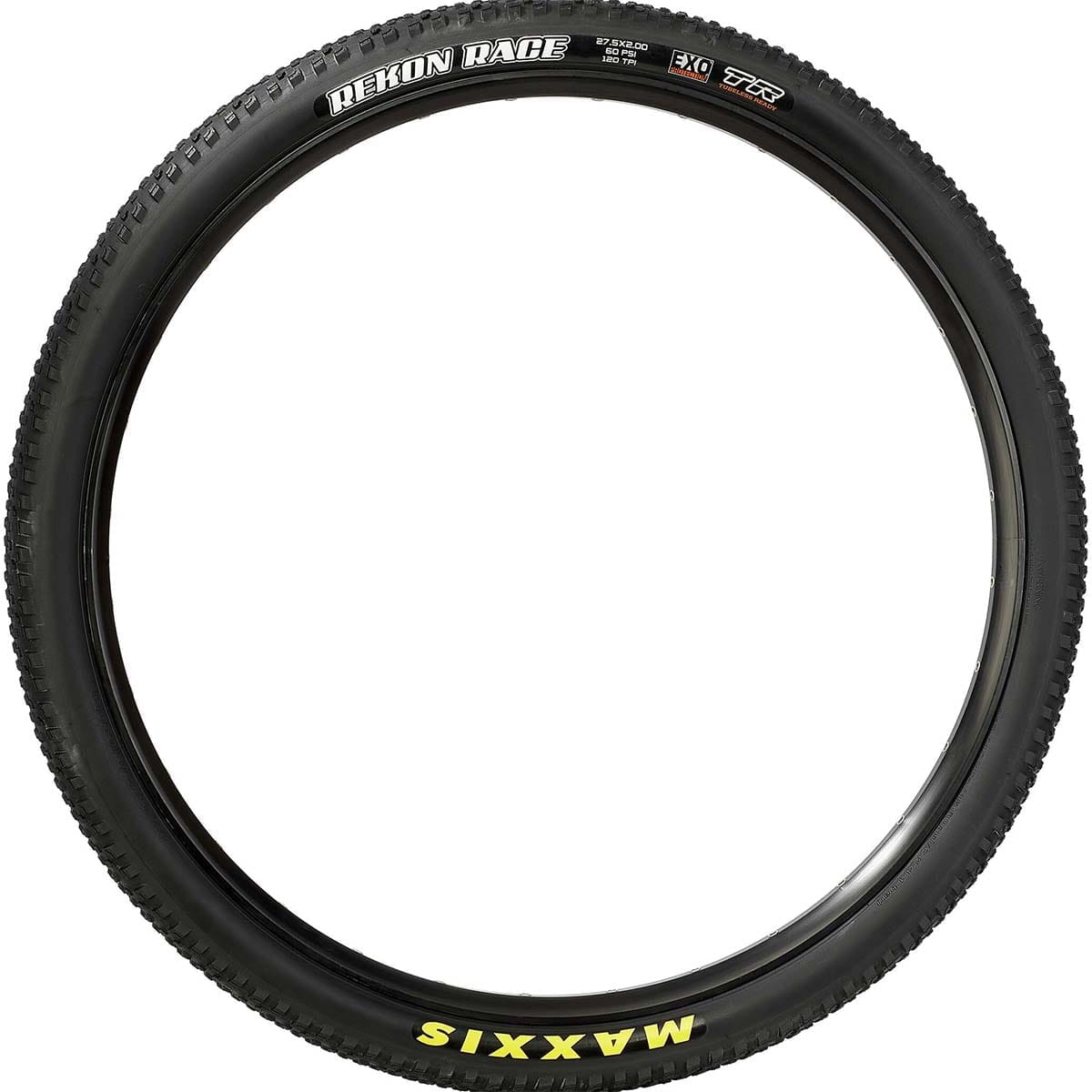 MAXXIS REKON RACE 27.5x2.00 Exo Tubeless Ready Zacht Zwarte band
