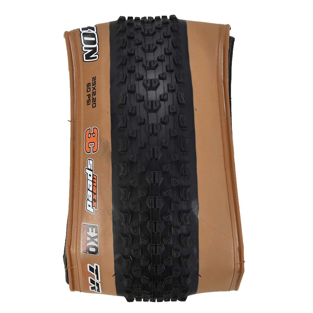 MAXXIS IKON 29x2.20 Exo 3C MaxxSpeed Tubeless Ready Zachte Tanwall band