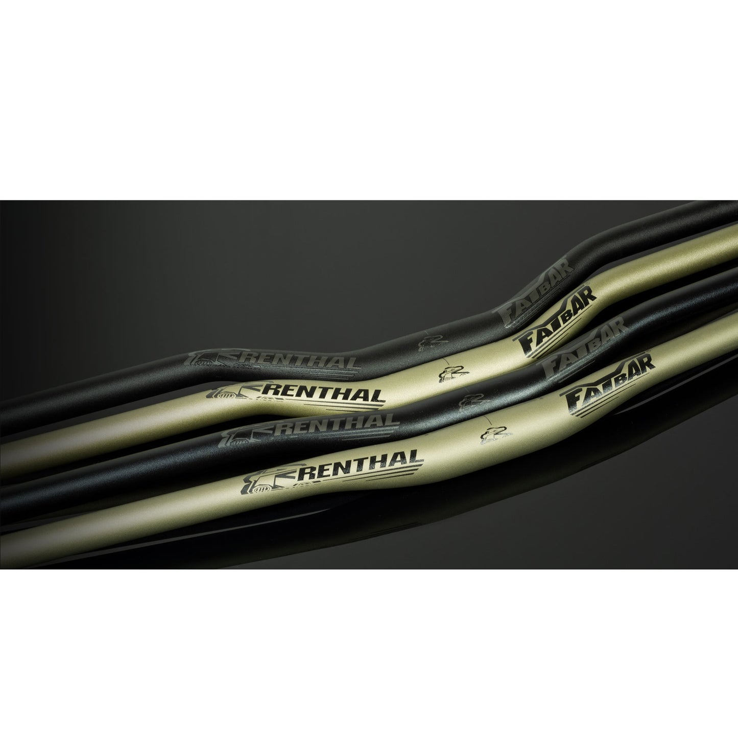 RENTHAL V3 FATBAR Stijging 20mm 800mm Goud Hanger