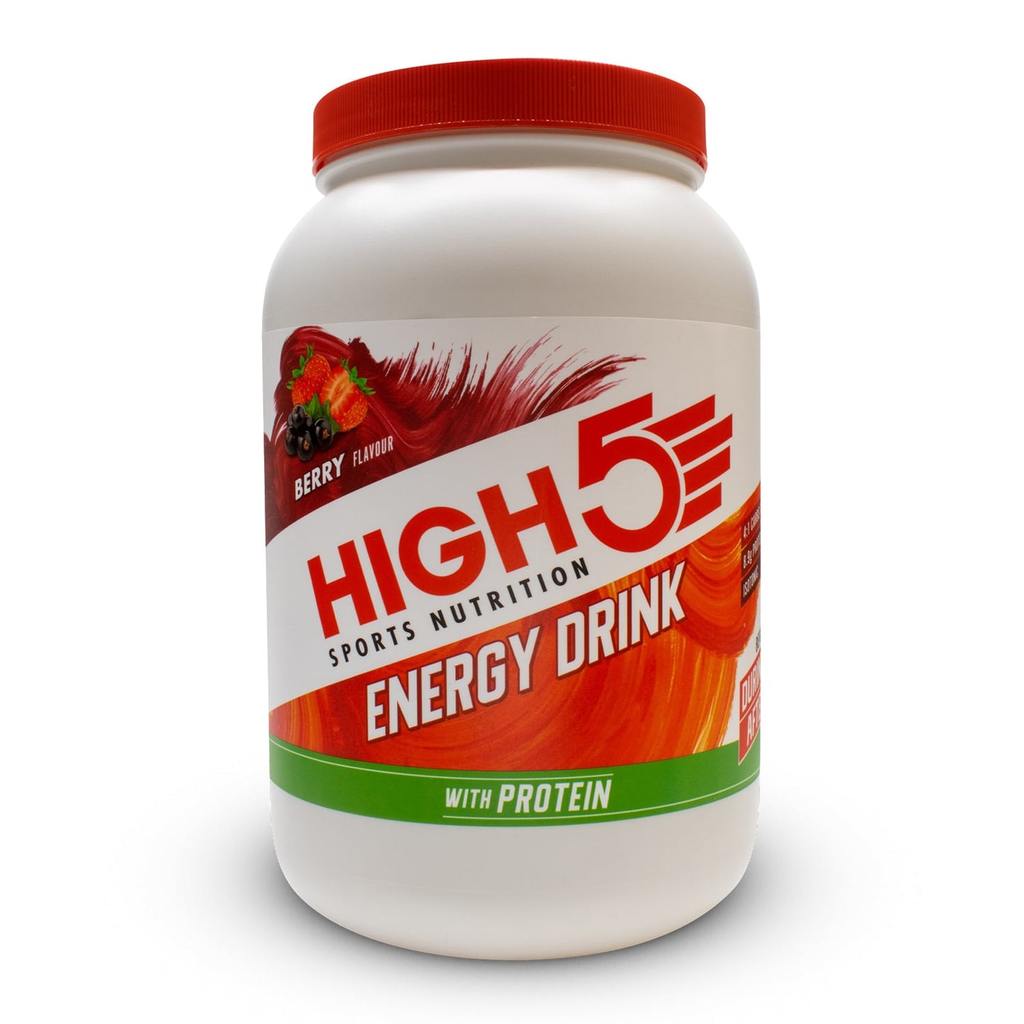 Energiedrank High5 ENERGY DRINK PROTEIN (1,6kg) Rood Fruit
