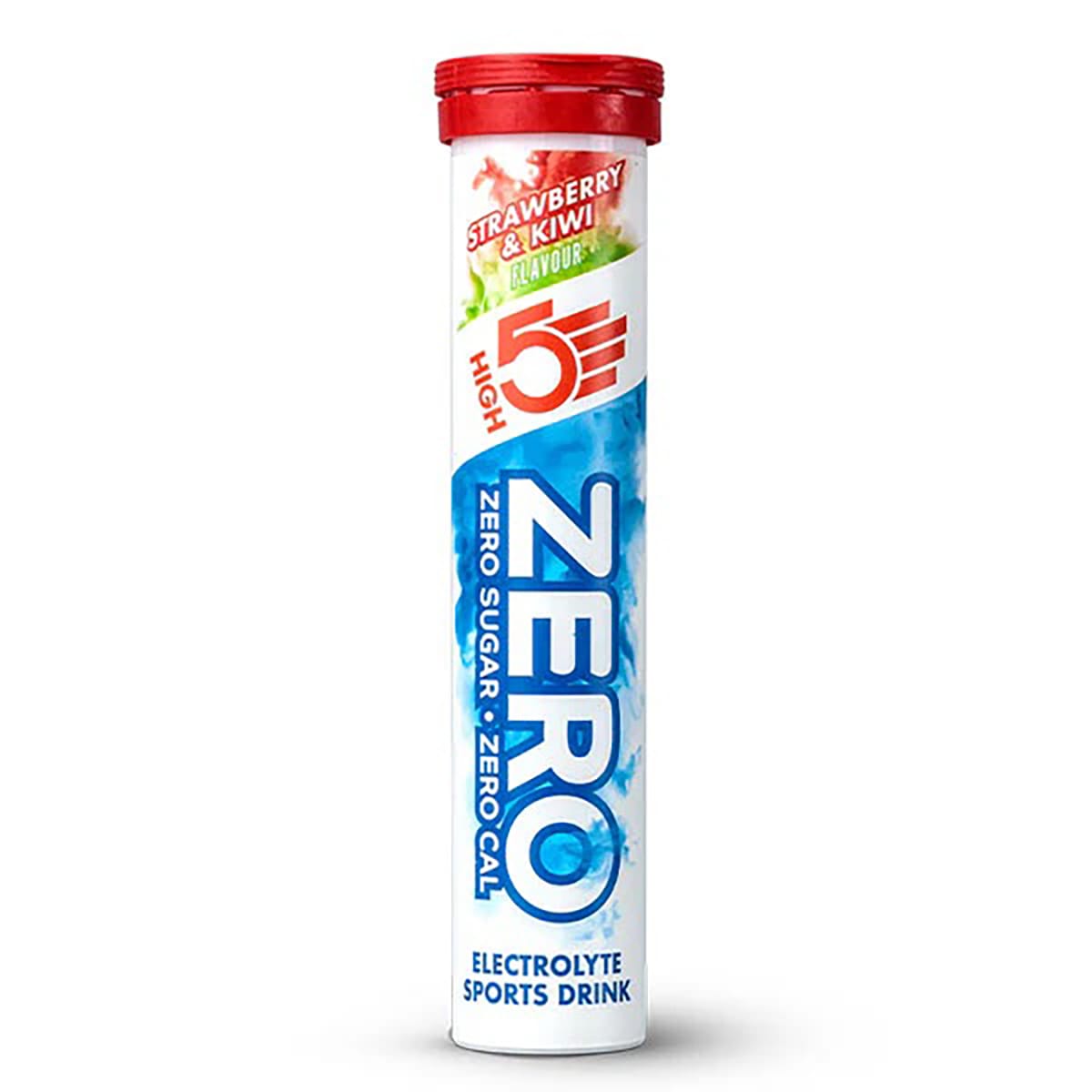 Boisson Anticrampe HIGH5 ZERO Tube van 20 Aardbei Kiwi Pastilles