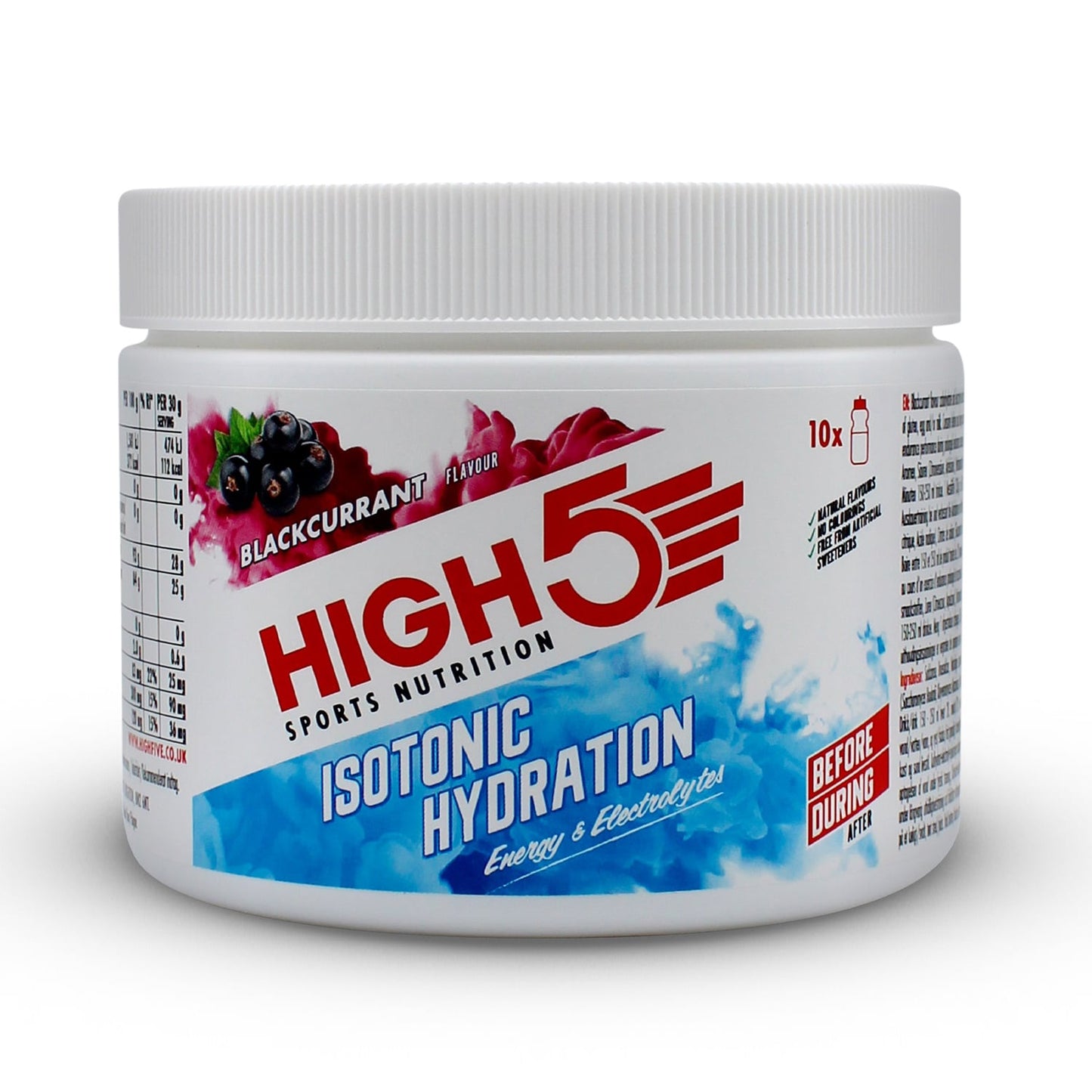 High5 ISOTONIC Energiedrank (300g) Zwarte bes