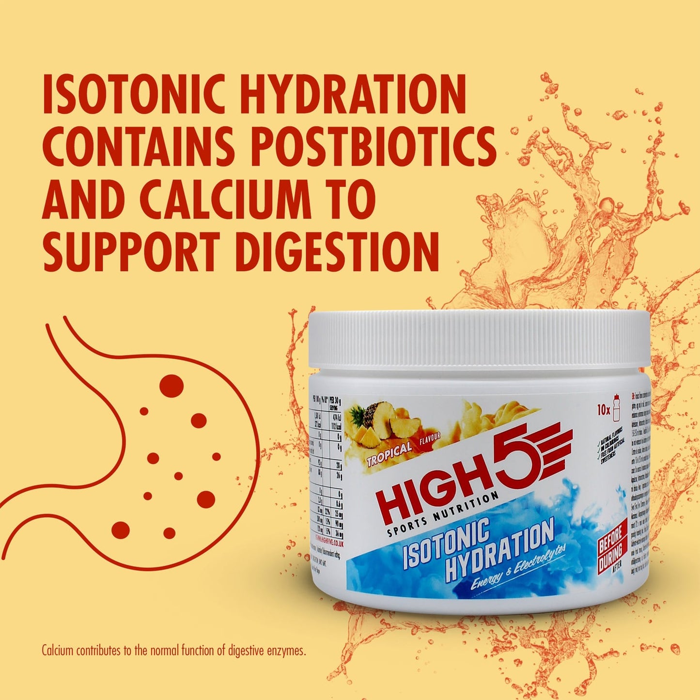 High5 ISOTONIC Energiedrank (300g) Tropisch