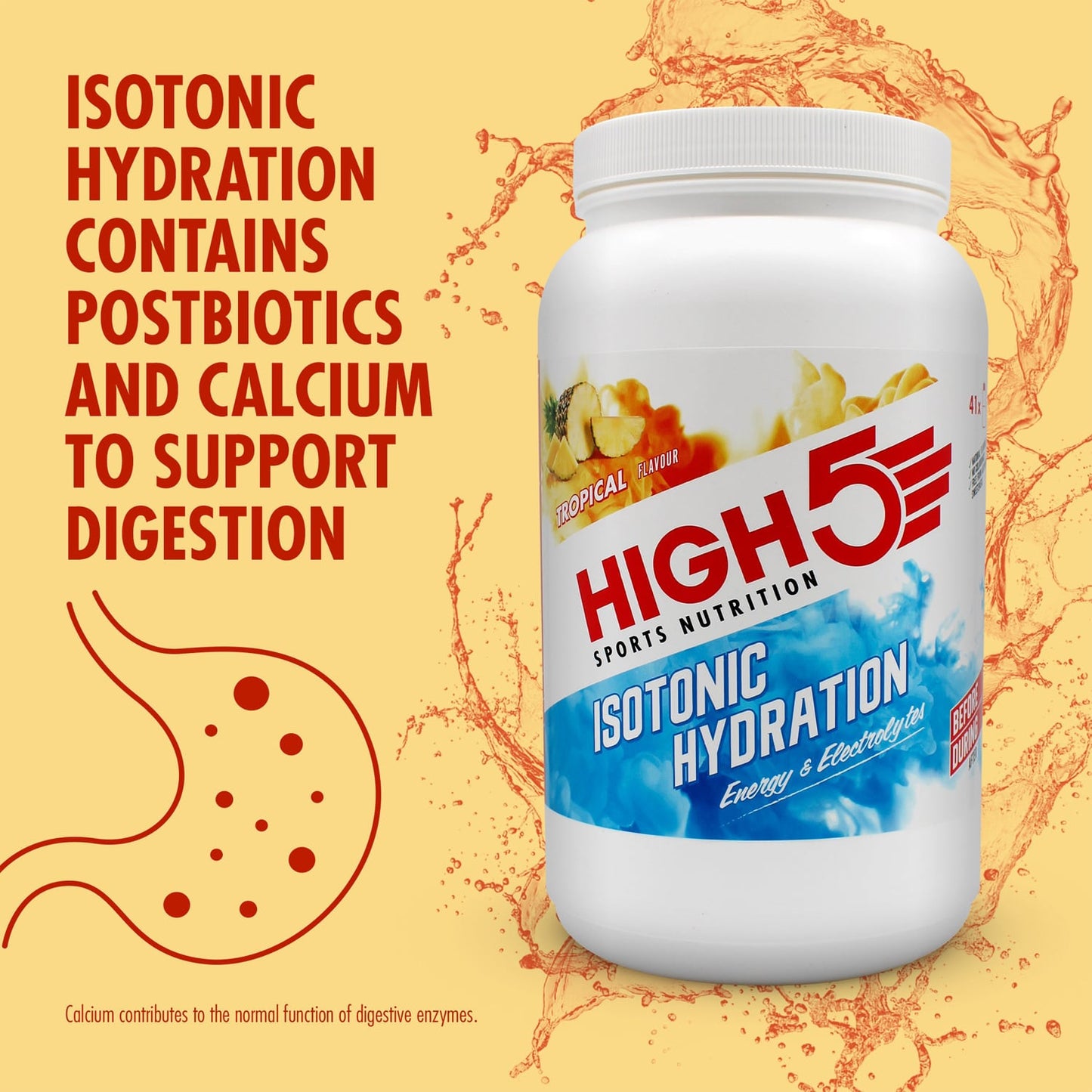 Energiedrank High5 ISOTONIC (1,23g) Tropical