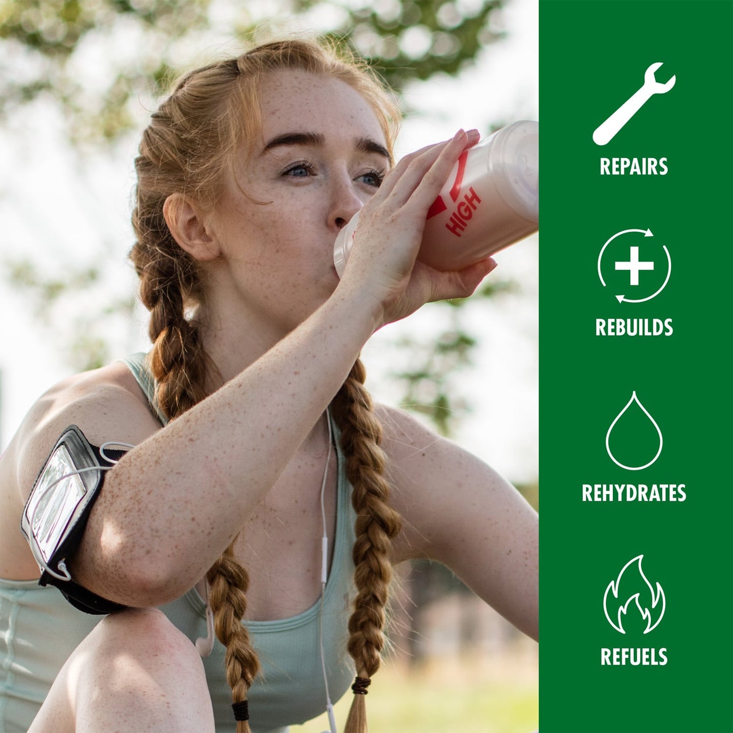 High5 PLANT-BASED RECOVERY DRINK (1.6kg) Chocolade