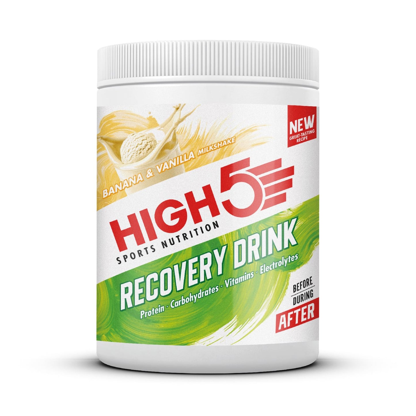 High5 RECOVERY DRINK (450g) Banaan Vanille Milkshake