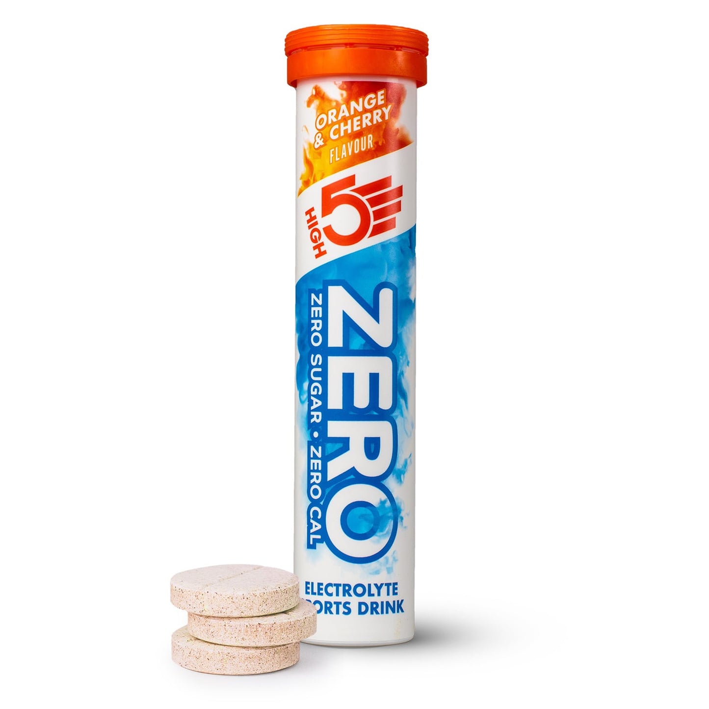 High5 ZERO elektrolyten hydratatie (20 tabletten) sinaasappel en kers