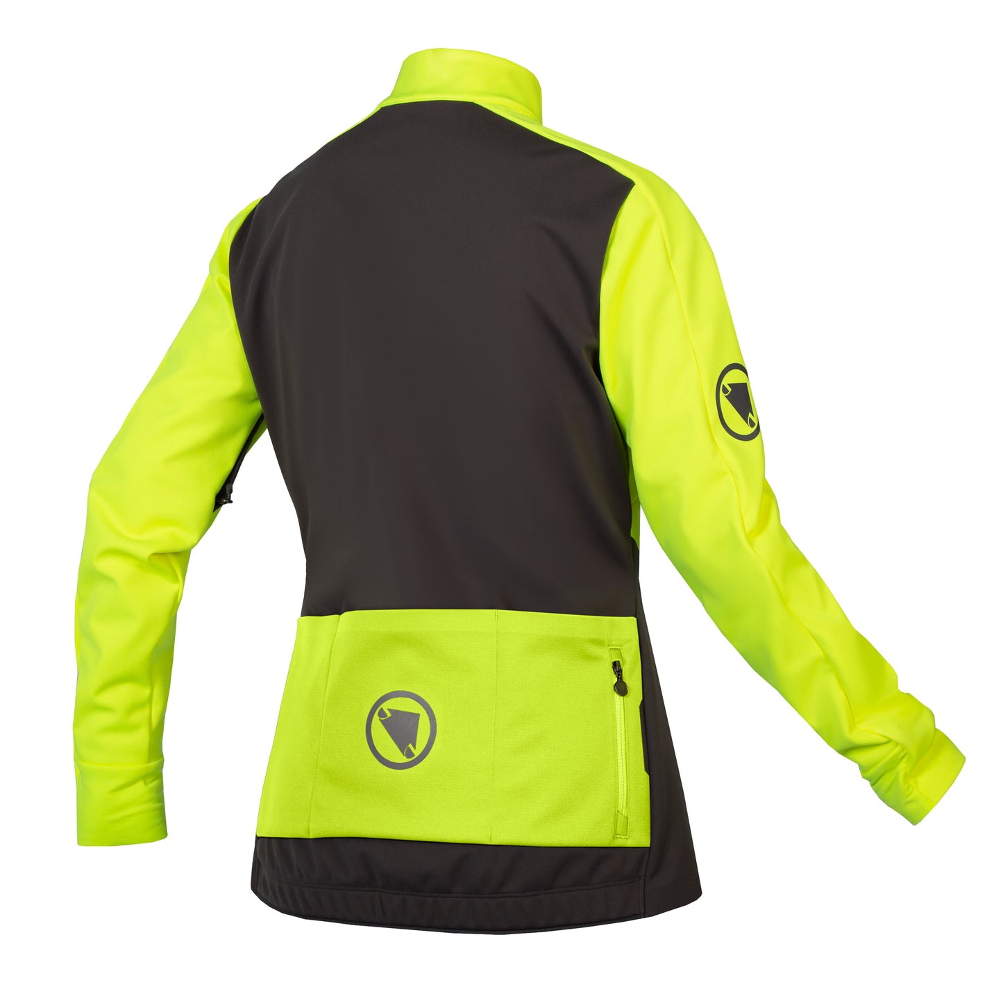 ENDURA WINDCHILL II Jas Dames Geel/Zwart