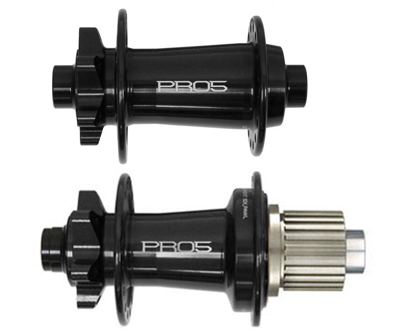 Paar HOPE FORTUS 26 W 26" PRO 5 wielen 15x100mm/12x135mm Zwart