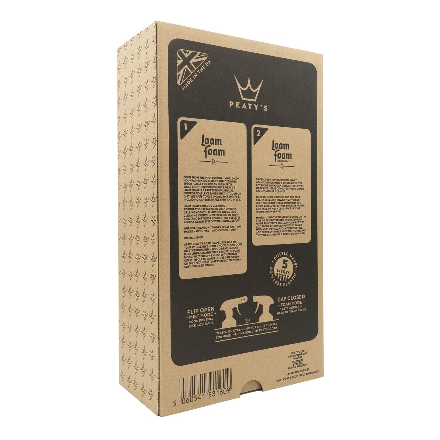 PEATY'S LOAM FOAM STARTER PACK Reinigingsset
