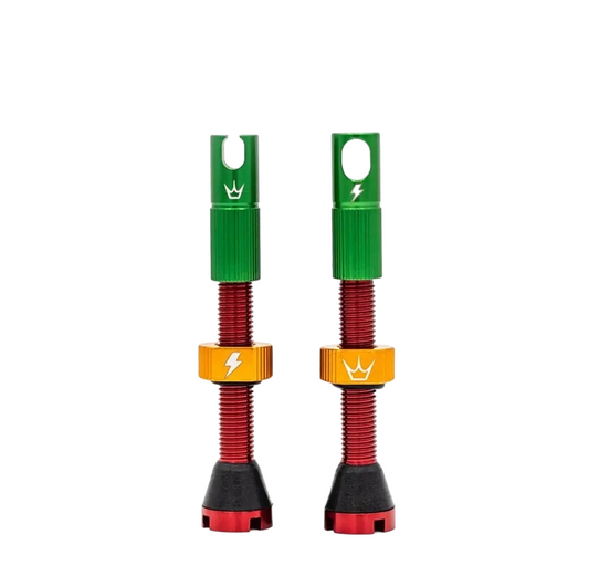 PEATY'S x 50To01 MK2 Presta 42 mm binnenbandloze ventielen (x2) Rasta