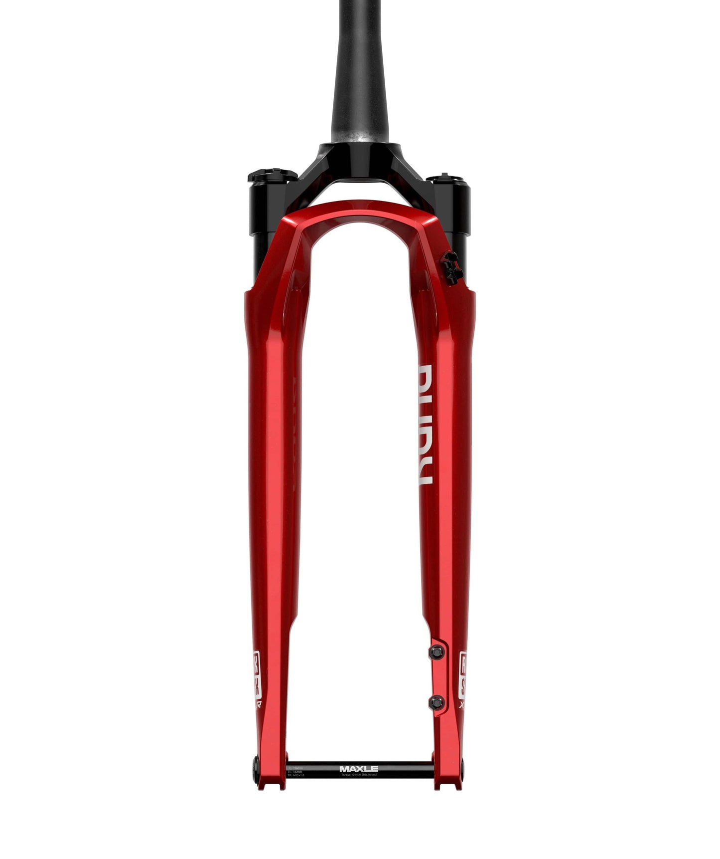 ROCKSHOX RUDY ULTIMATE RACE DAY 2 vork 700c 12x100mm Offset 45mm A2 Rood
