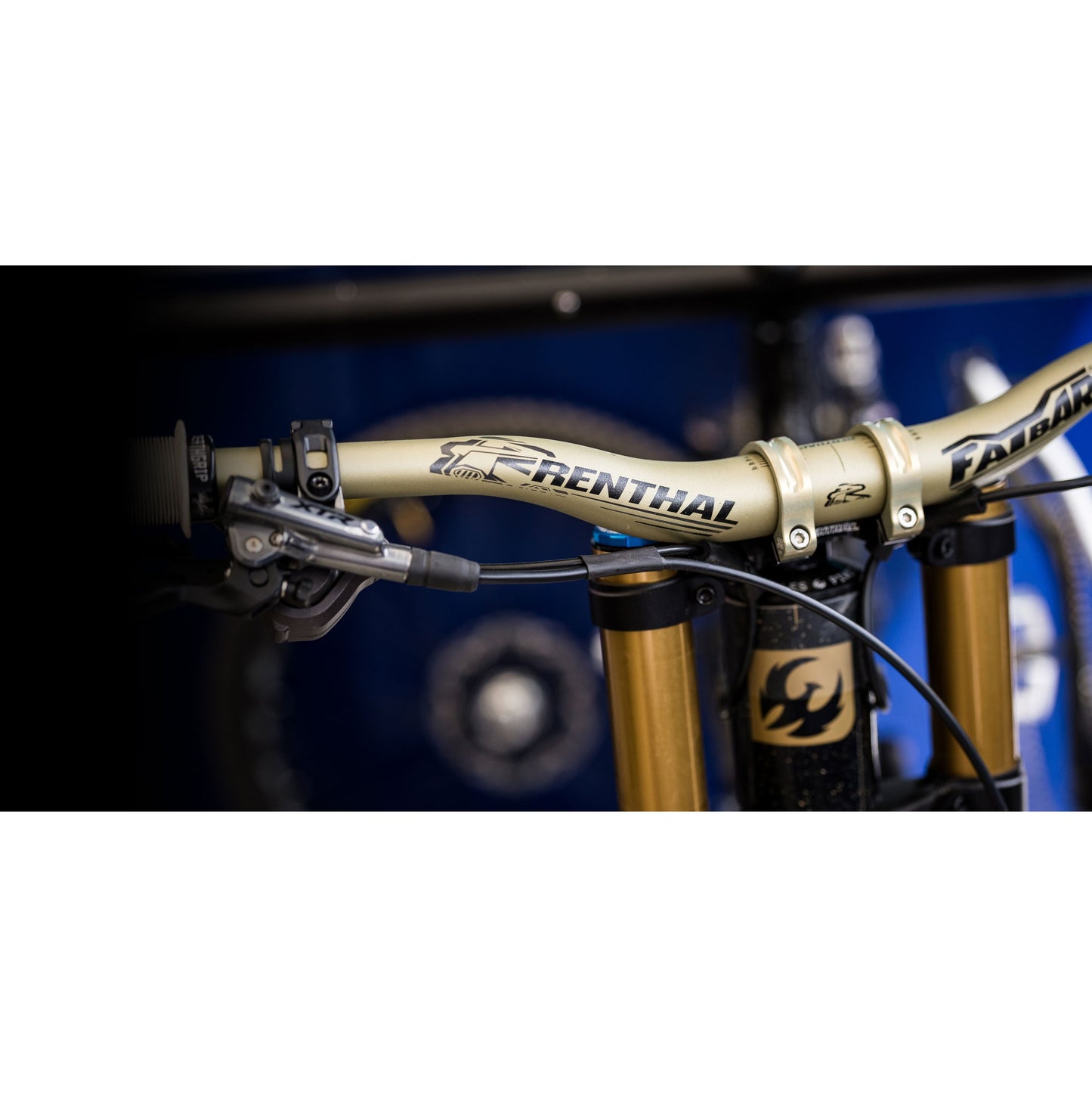 RENTHAL V3 FATBAR Stijging 20mm 800mm Goud Hanger