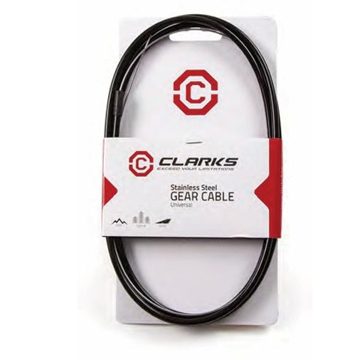 CLARKS universele derailleurkabel- en slangenset roestvrij staal 6085