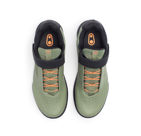 CRANKBROTHERS STAMP SPEEDLACE MTB Schoenen Groen/Oranje