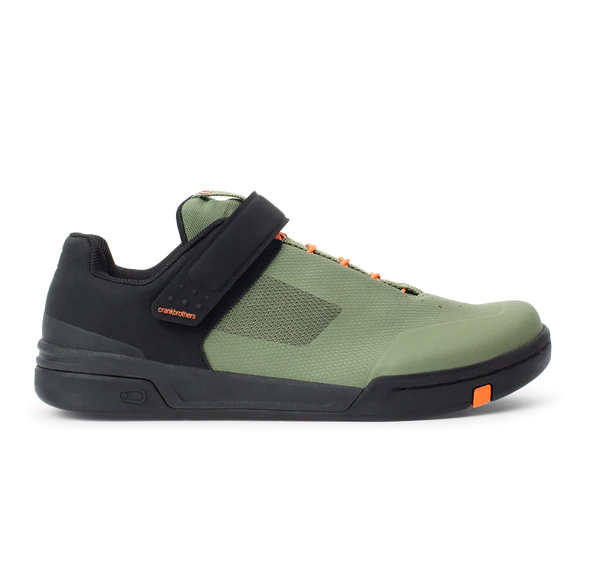 CRANKBROTHERS STAMP SPEEDLACE MTB Schoenen Groen/Oranje