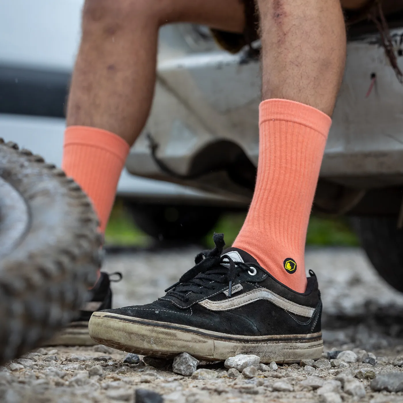 BURGTEC EVERYDAY CREW Sokken Oranje