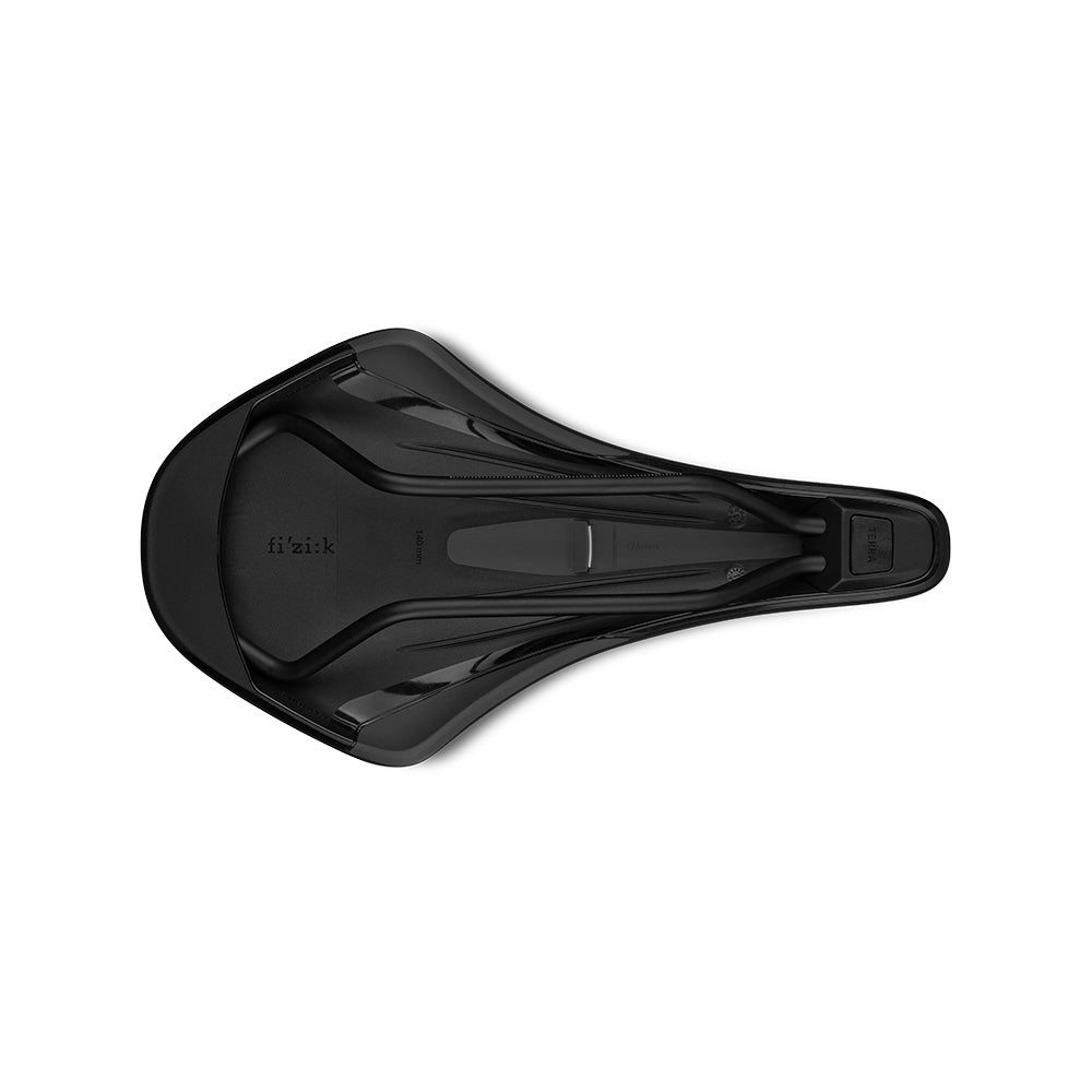 FIZIK TERRA ARGO X5 140mm Zadel Rails Mangaan Zwart