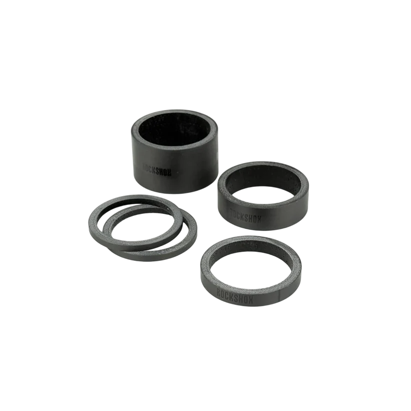 ROCKSHOX UD Carbon Balhoofdset Spacer Kit 1"1/8 Zwart