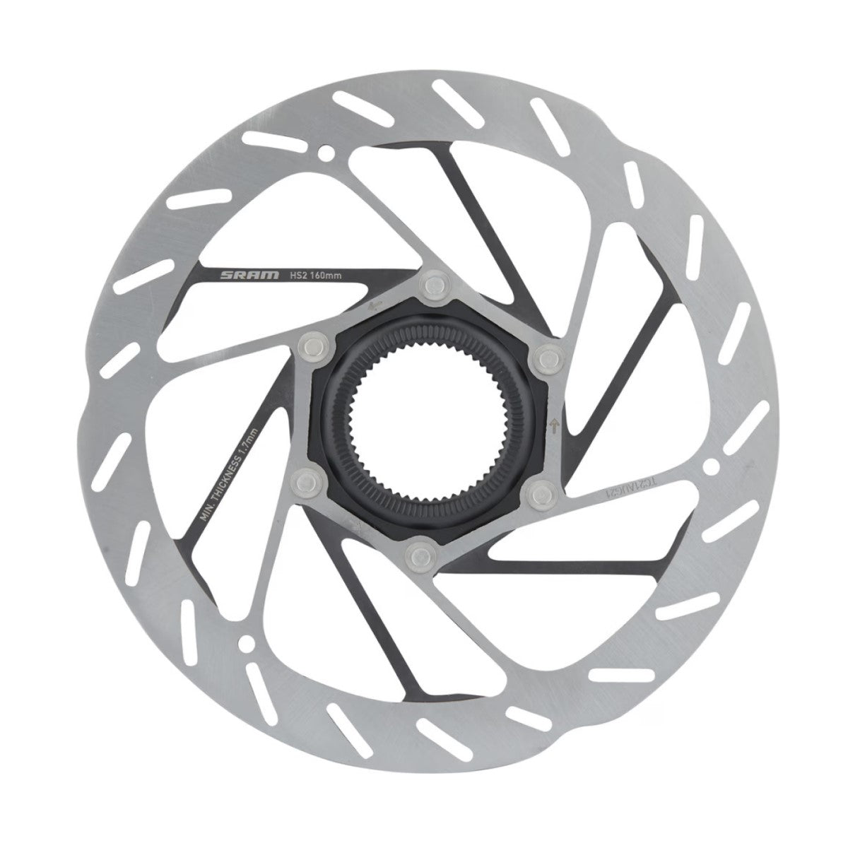 SRAM HS2 CENTER LOCK * schijf